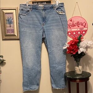 NWOT Abercrombie & Fitch Light Blue Denim Jeans